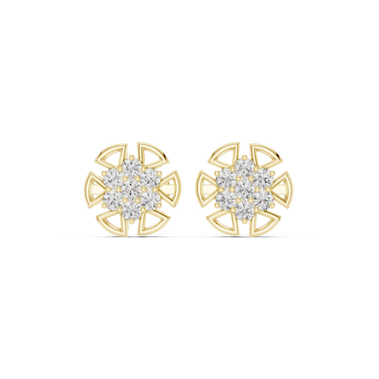 Petal Orbit Radiance Studs