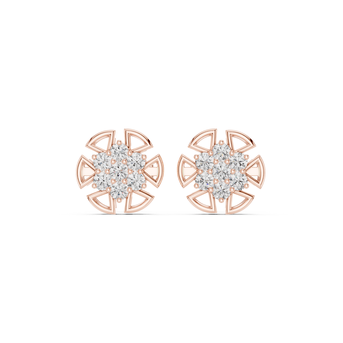 Petal Orbit Radiance Studs
