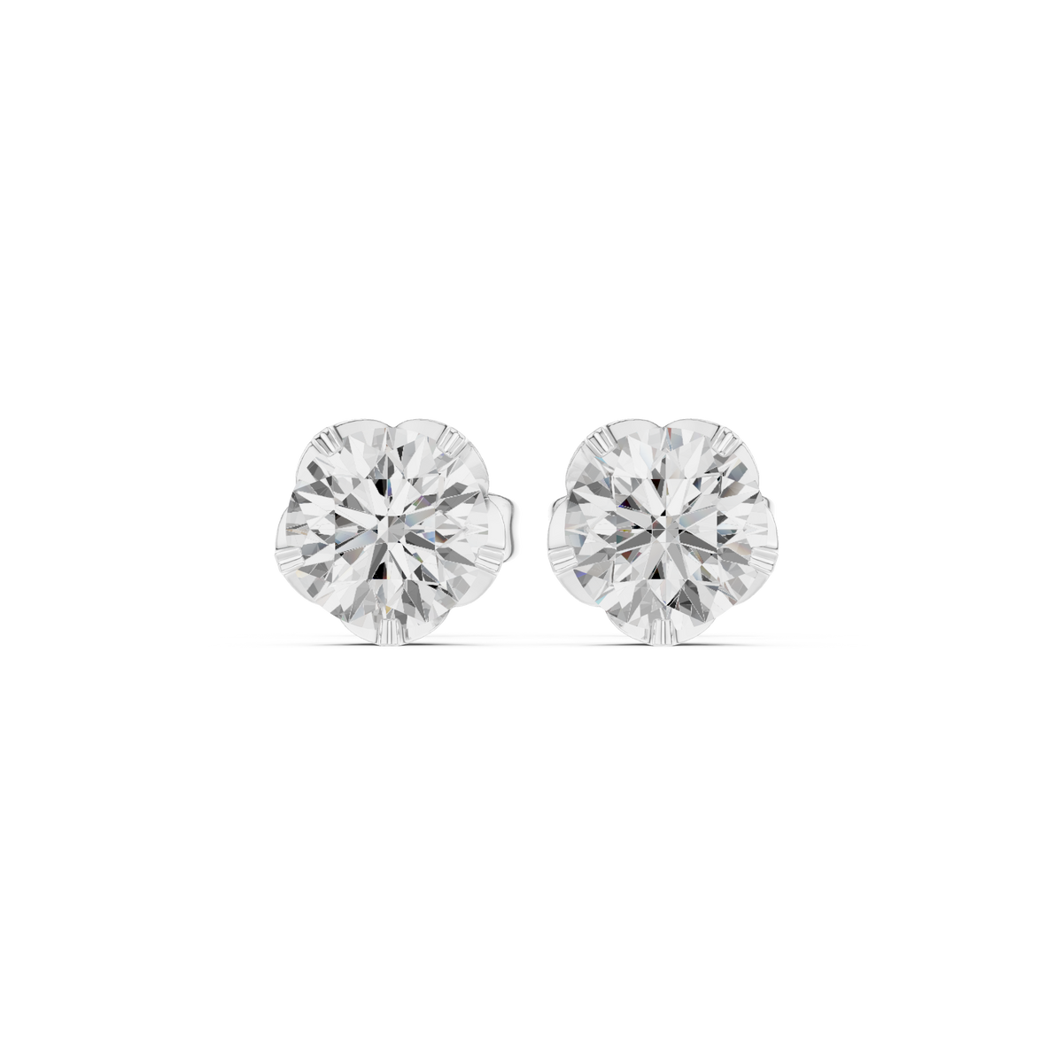 Tulip Crown Brilliance Studs