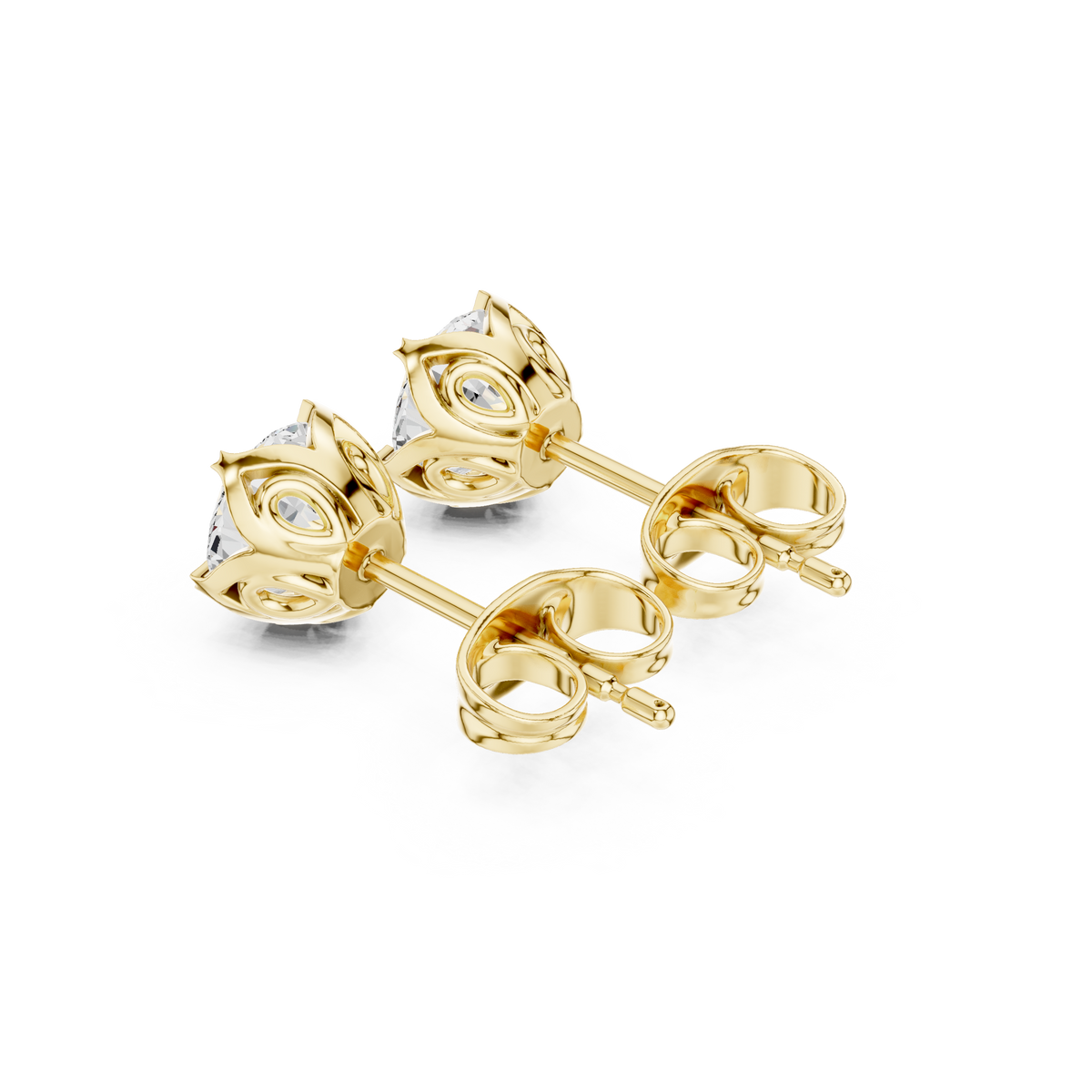 Tulip Crown Brilliance Studs