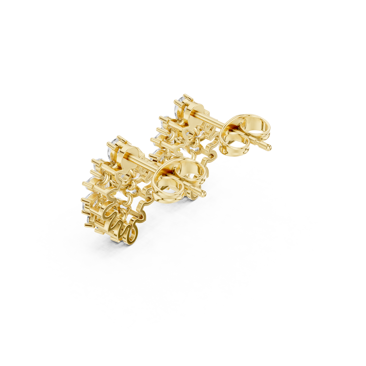 Sorevia Emerald Bloom Cluster Studs