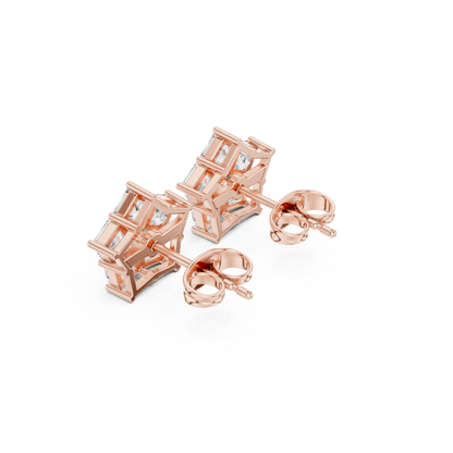 Virelisse Princess Diamond Bloom Studs