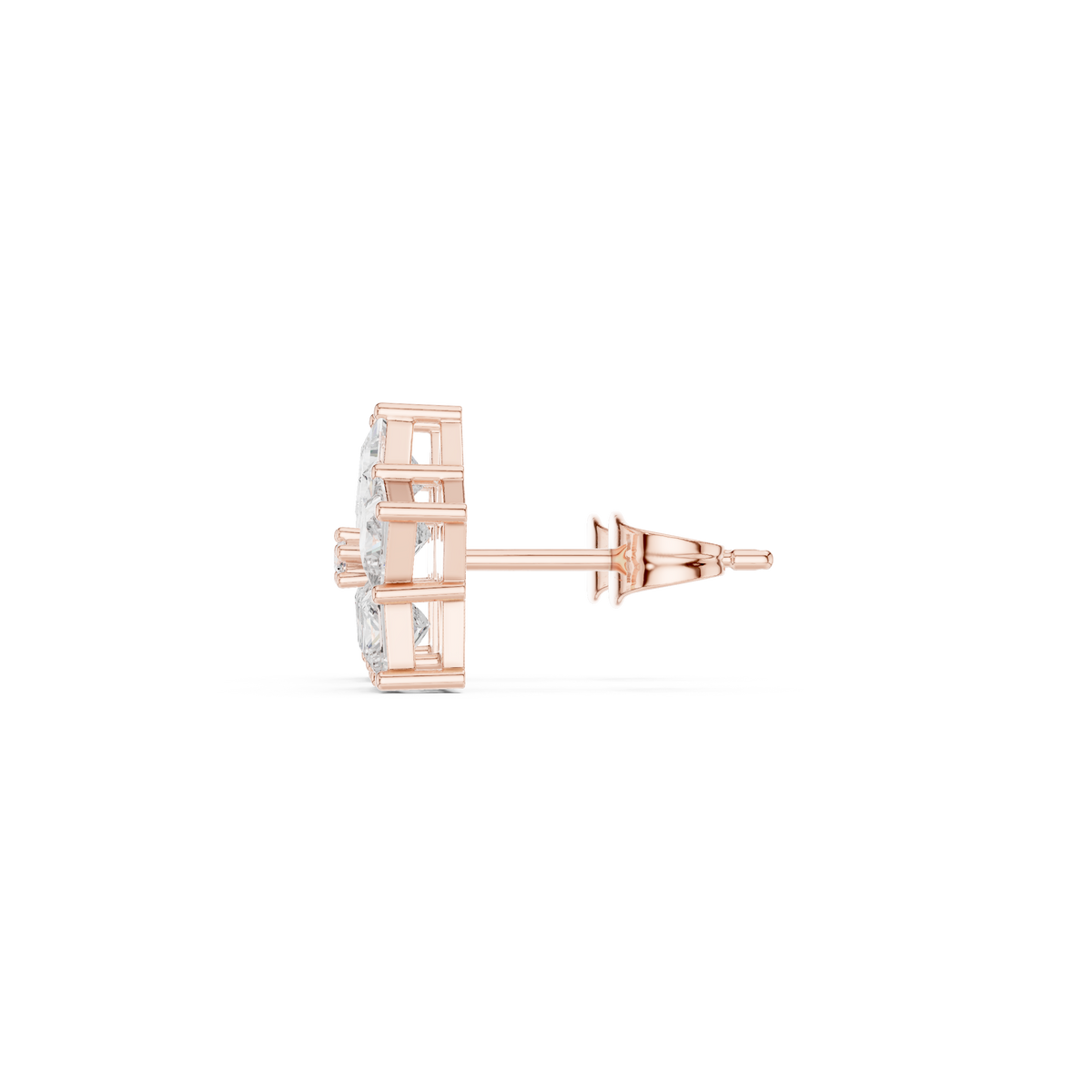Virelisse Princess Diamond Bloom Studs