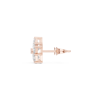 Virelisse Princess Diamond Bloom Studs