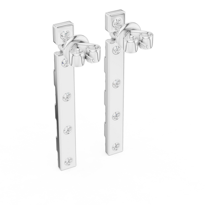 Calienne Diamond Link Bar Drop