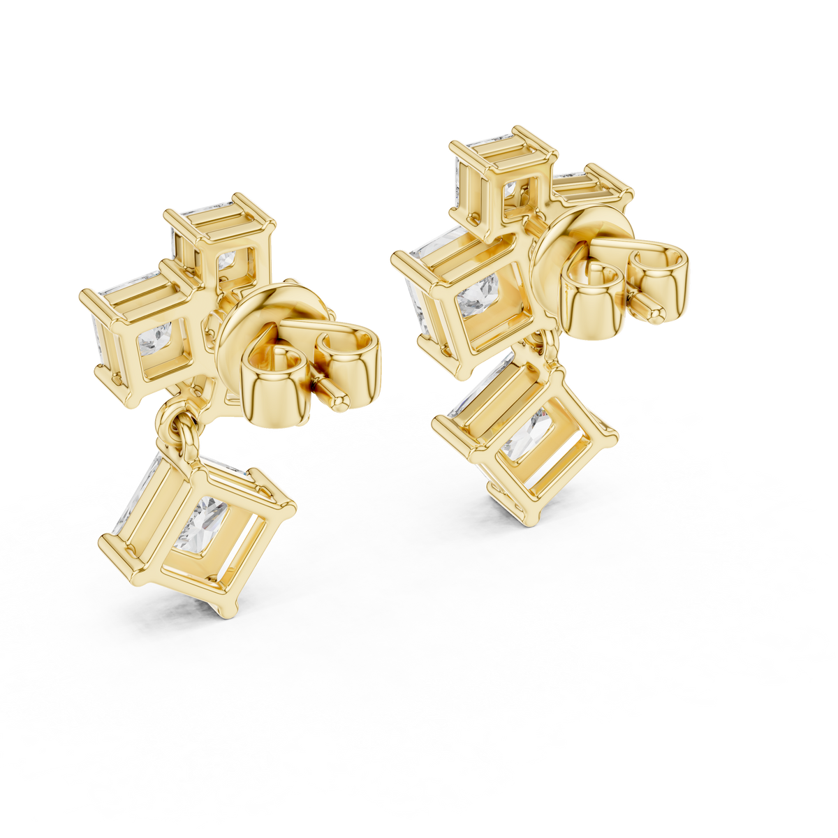 Averelle Princess Cluster Drop Earring