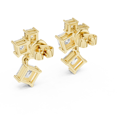 Averelle Princess Cluster Drop Earring