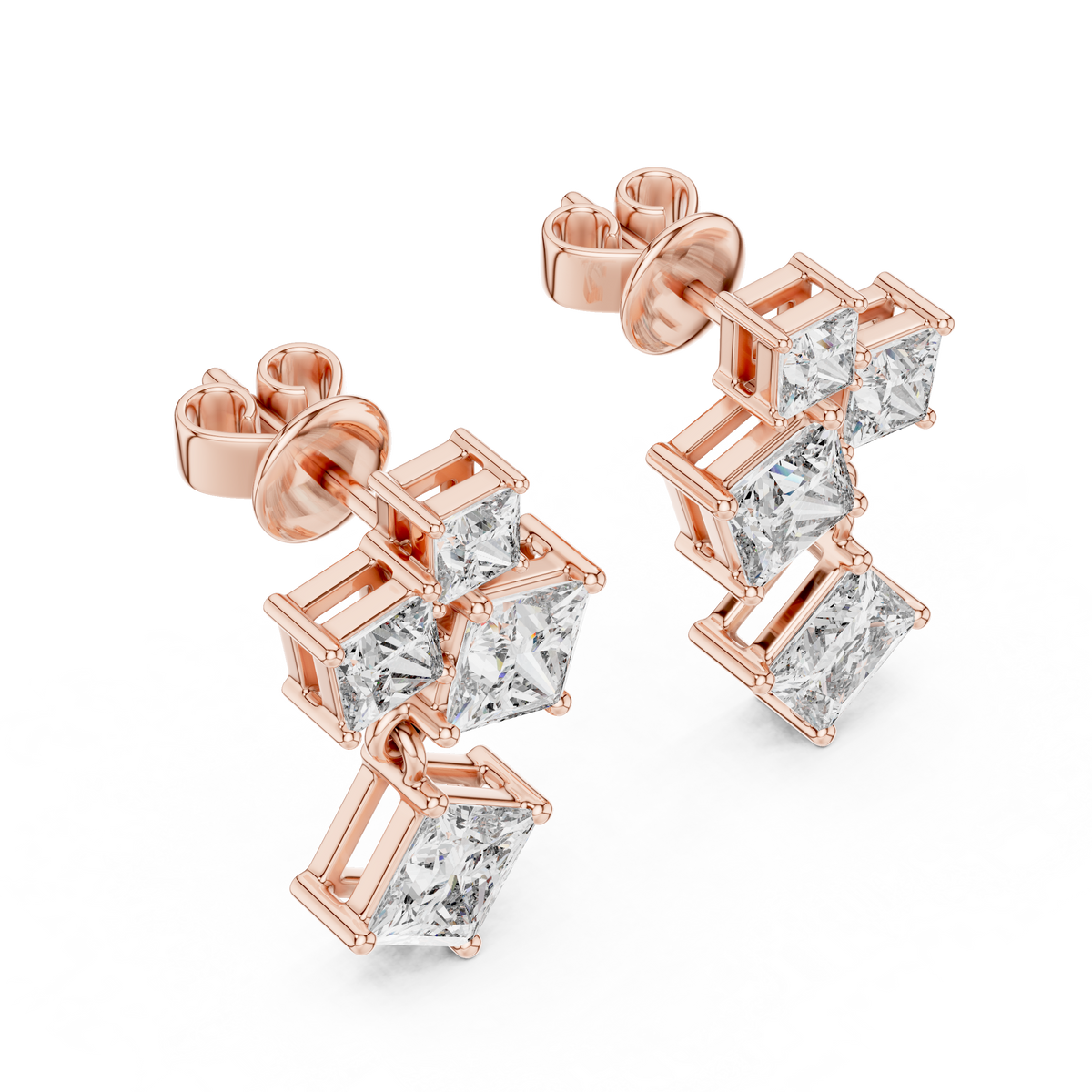 Averelle Princess Cluster Drop Earring