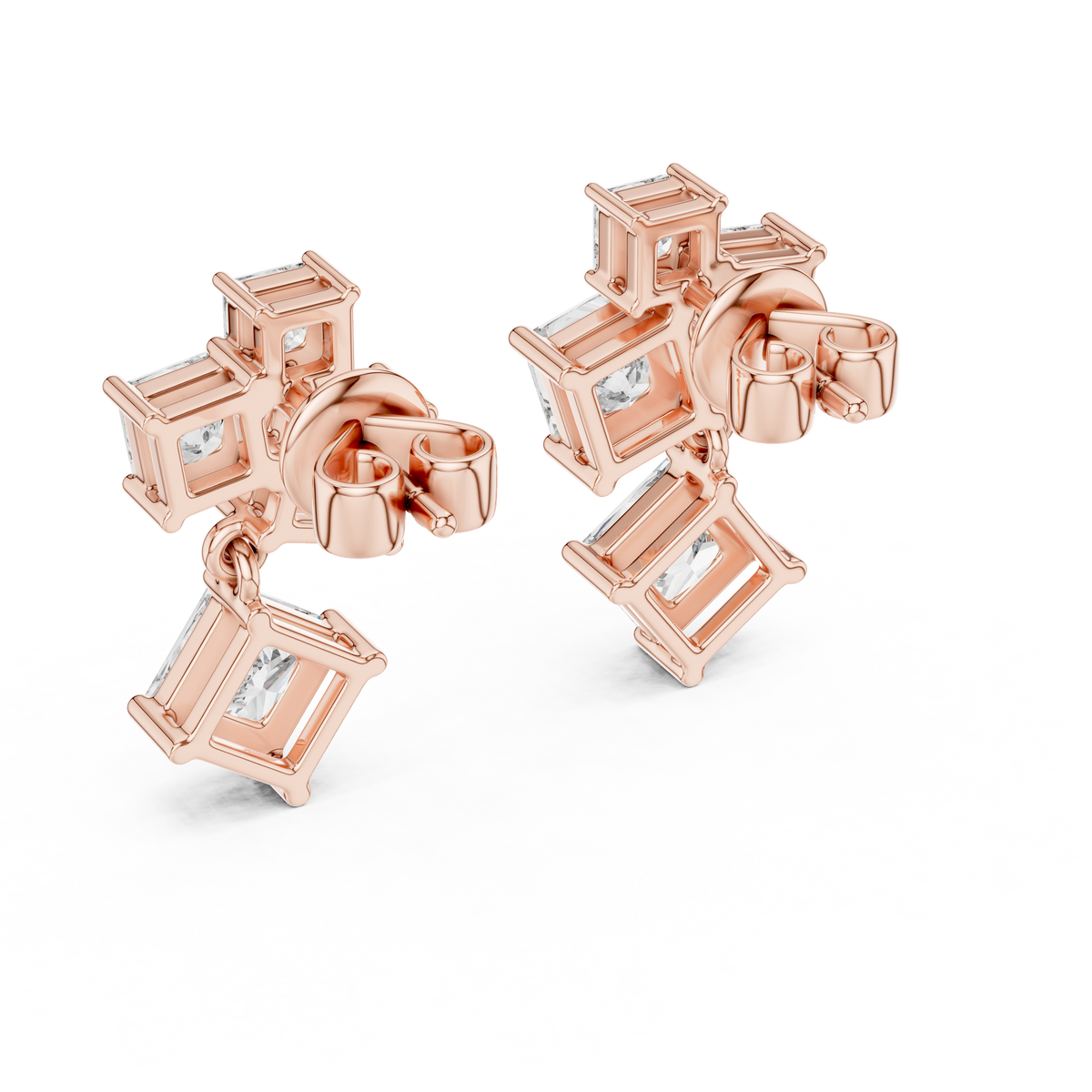 Averelle Princess Cluster Drop Earring