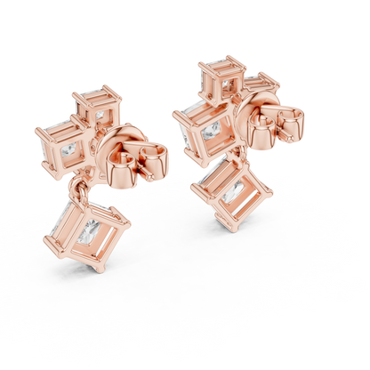 Averelle Princess Cluster Drop Earring