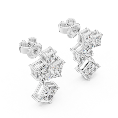 Averelle Princess Cluster Drop Earring