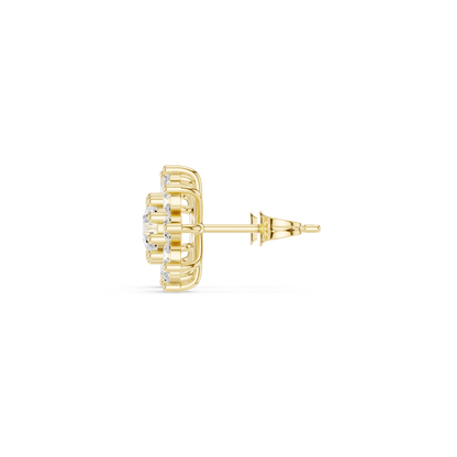 Virelia Radiant Floral Cluster Studs