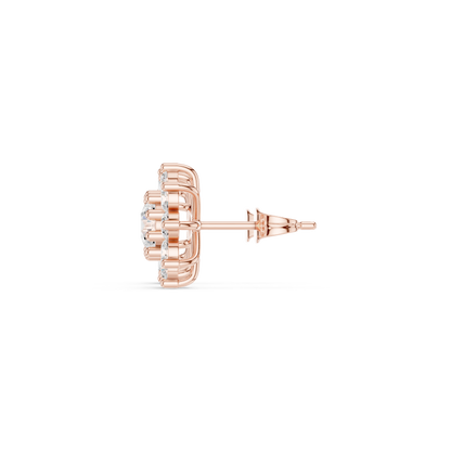 Virelia Radiant Floral Cluster Studs