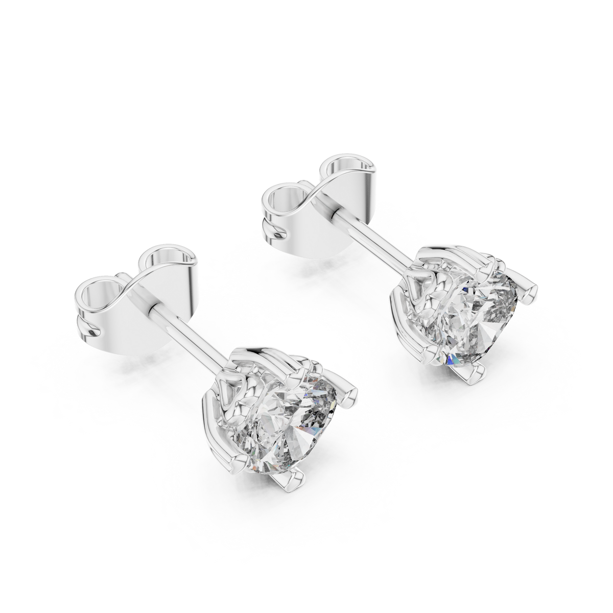 Elowen Cushion Diamond Bloom Studs
