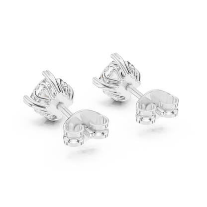 Elowen Cushion Diamond Bloom Studs