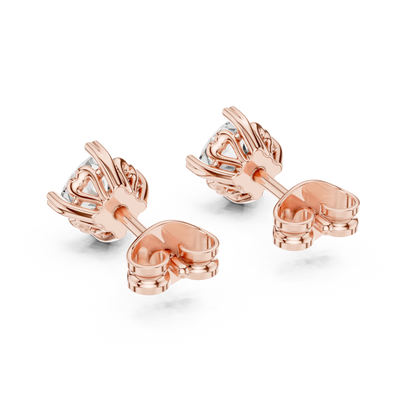 Elowen Cushion Diamond Bloom Studs