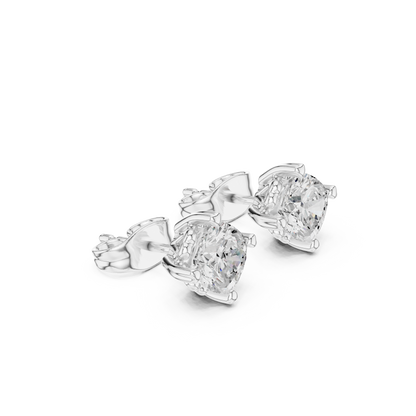 Elowen Cushion Diamond Bloom Studs