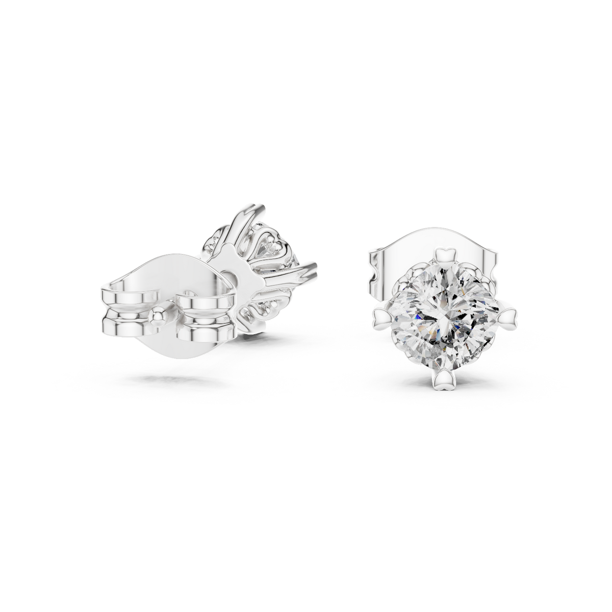 Seraphine Cushion Diamond Radiance Studs