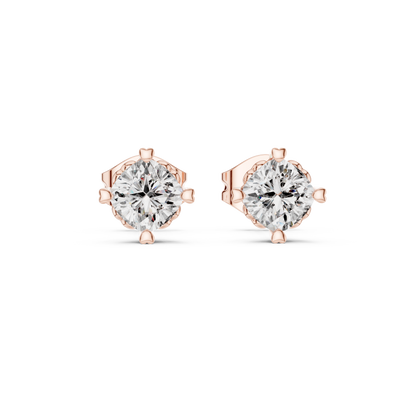 Seraphine Cushion Diamond Radiance Studs