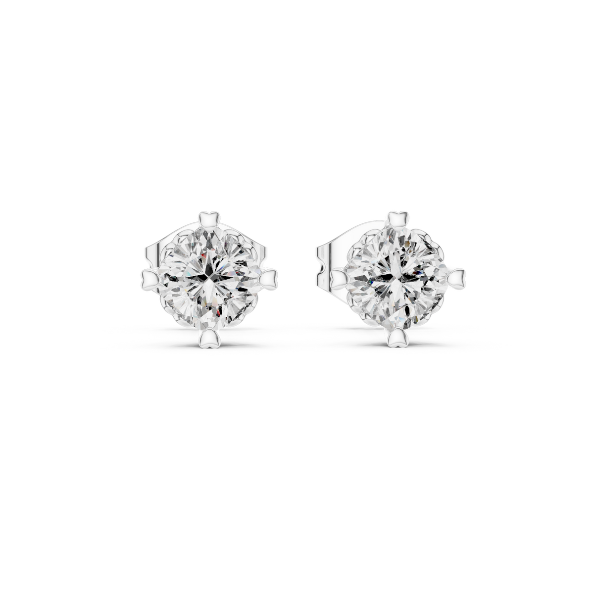 Seraphine Cushion Diamond Radiance Studs