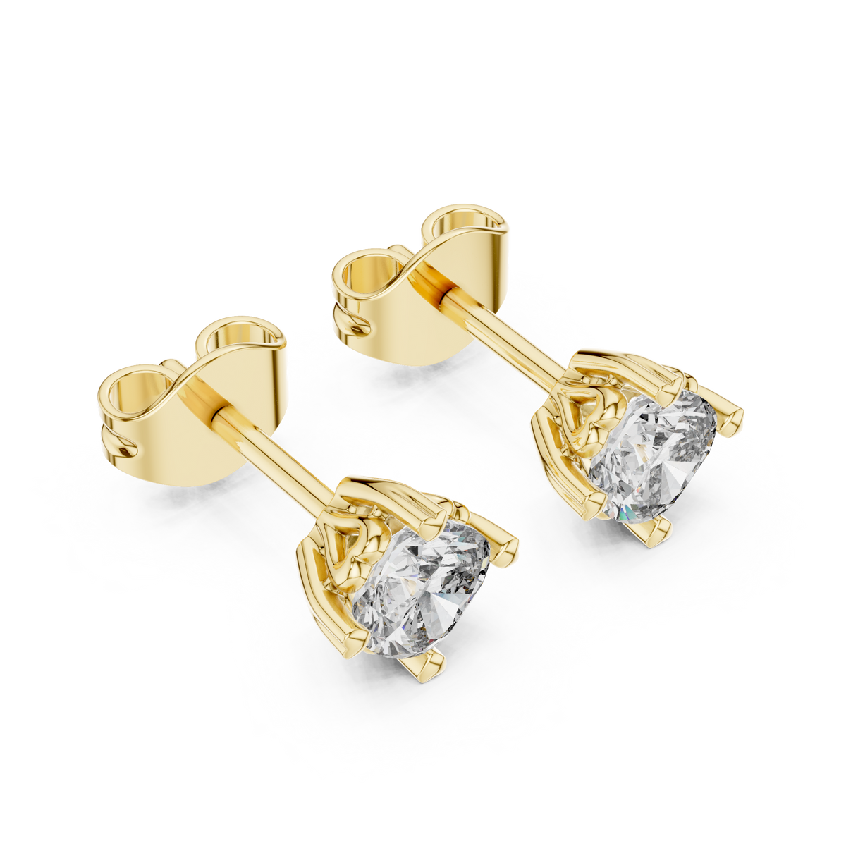 Seraphine Cushion Diamond Radiance Studs