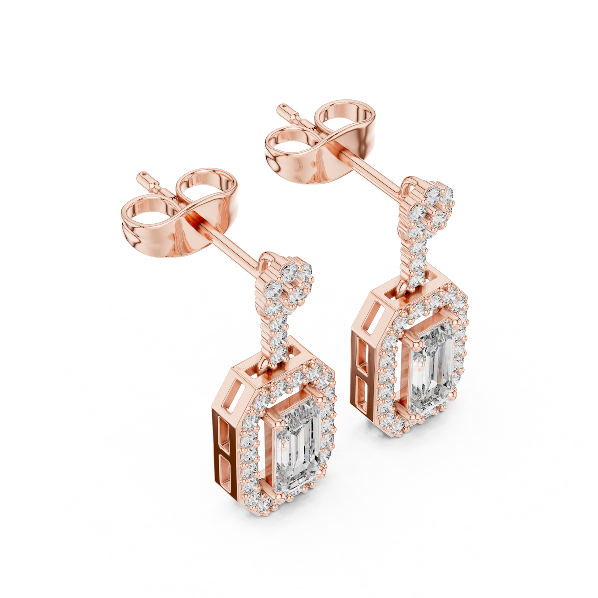Serelune Emerald Halo Frame Drops