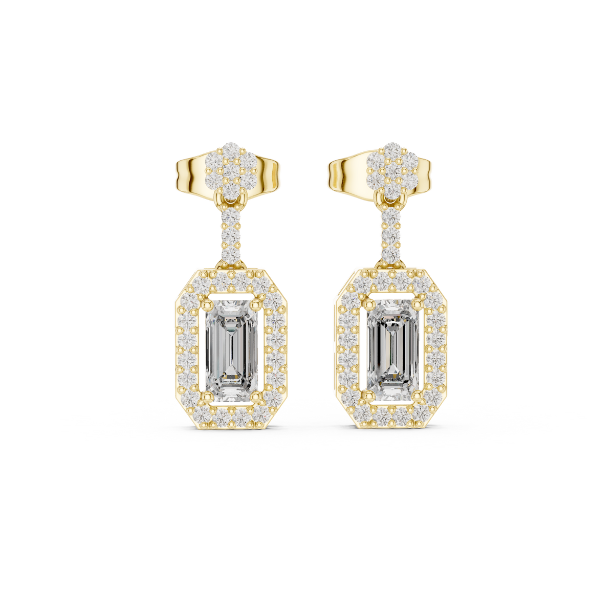 Serelune Emerald Halo Frame Drops