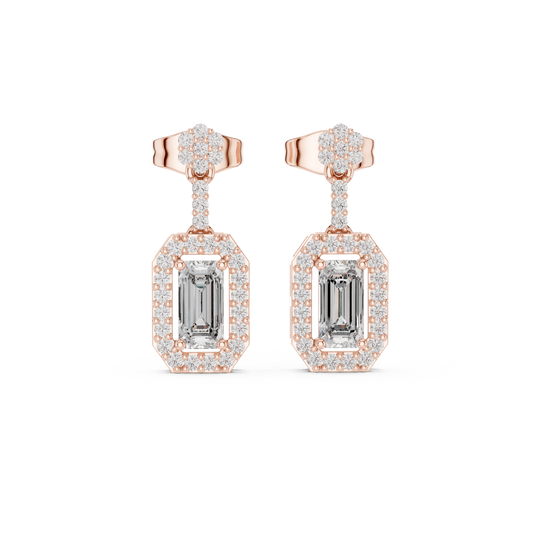 Serelune Emerald Halo Frame Drops