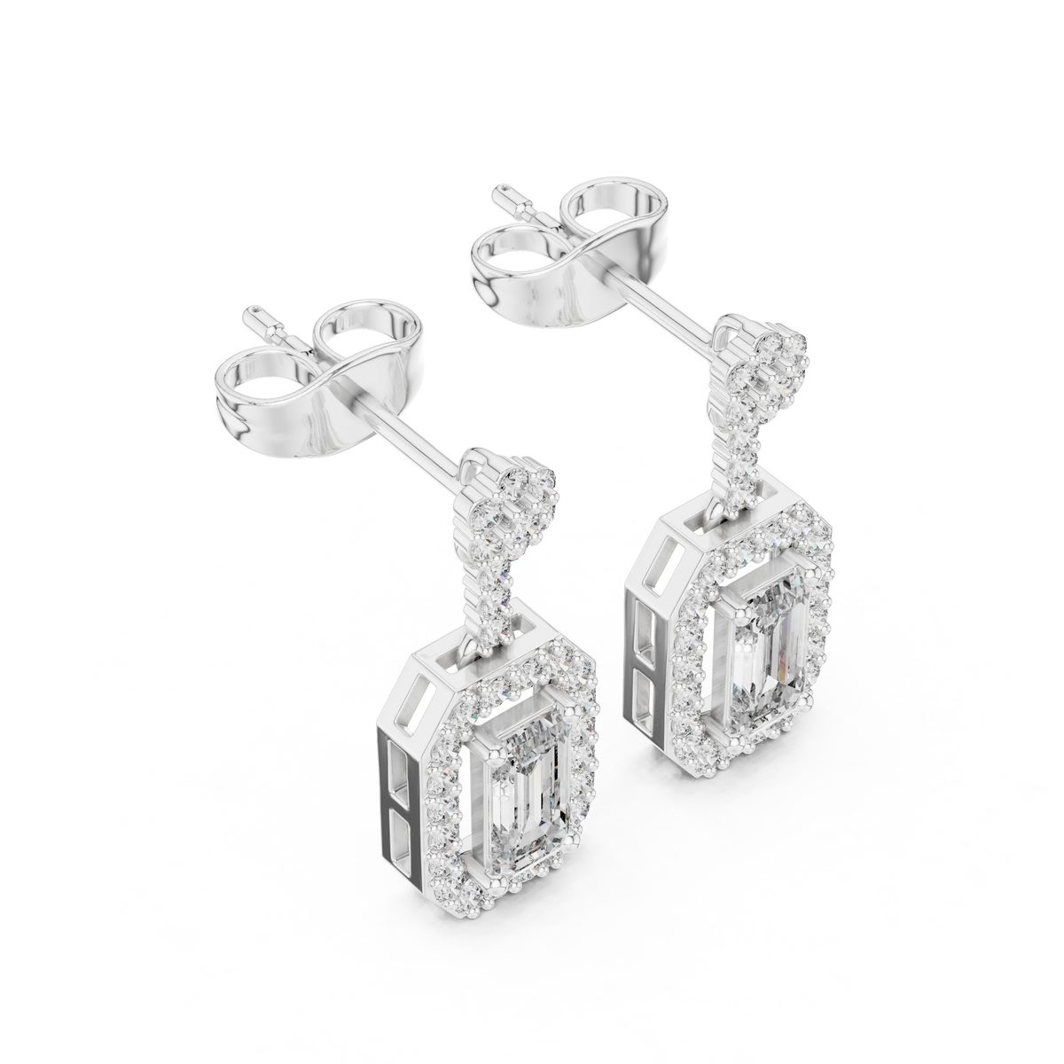 Serelune Emerald Halo Frame Drops