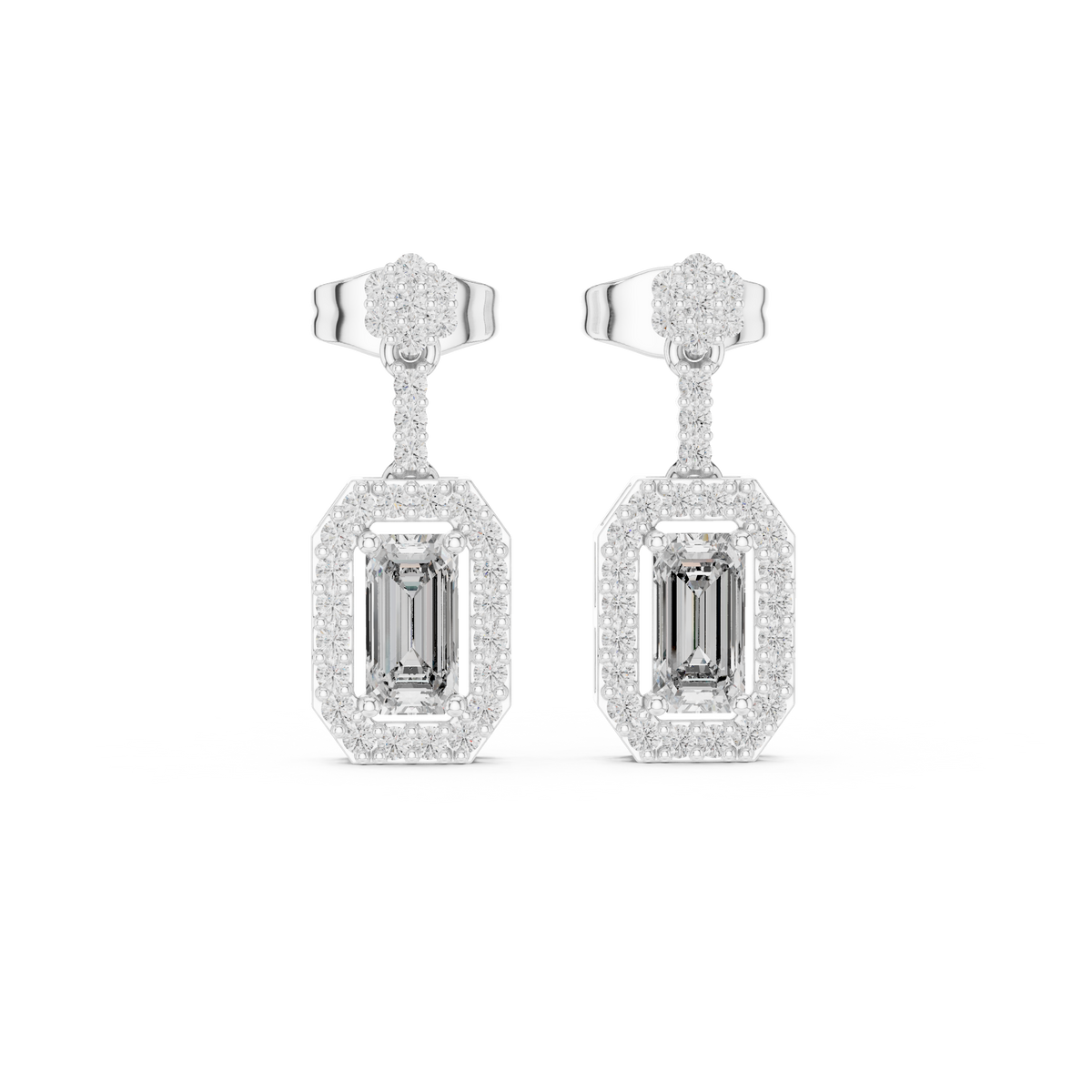 Serelune Emerald Halo Frame Drops