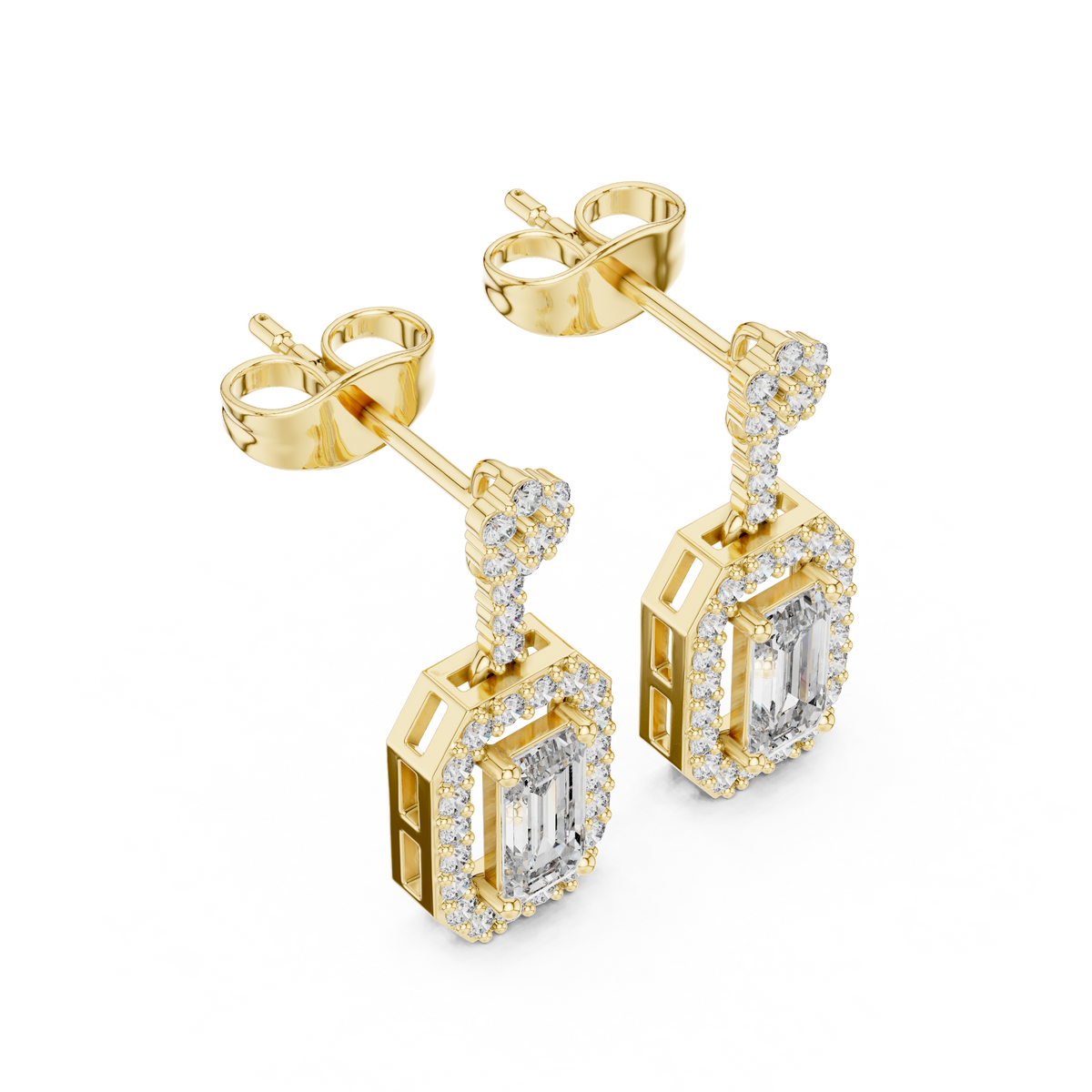 Serelune Emerald Halo Frame Drops