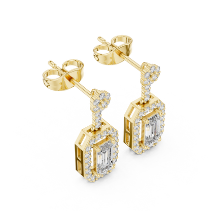 Serelune Emerald Halo Frame Drops