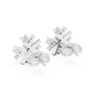 Mariselle Radiant Starburst Diamond Studs