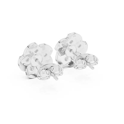 Calvera Sculpted Floral Cluster Studs