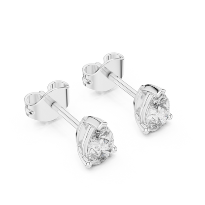 Elara Pear Brilliance Solitaire Stud