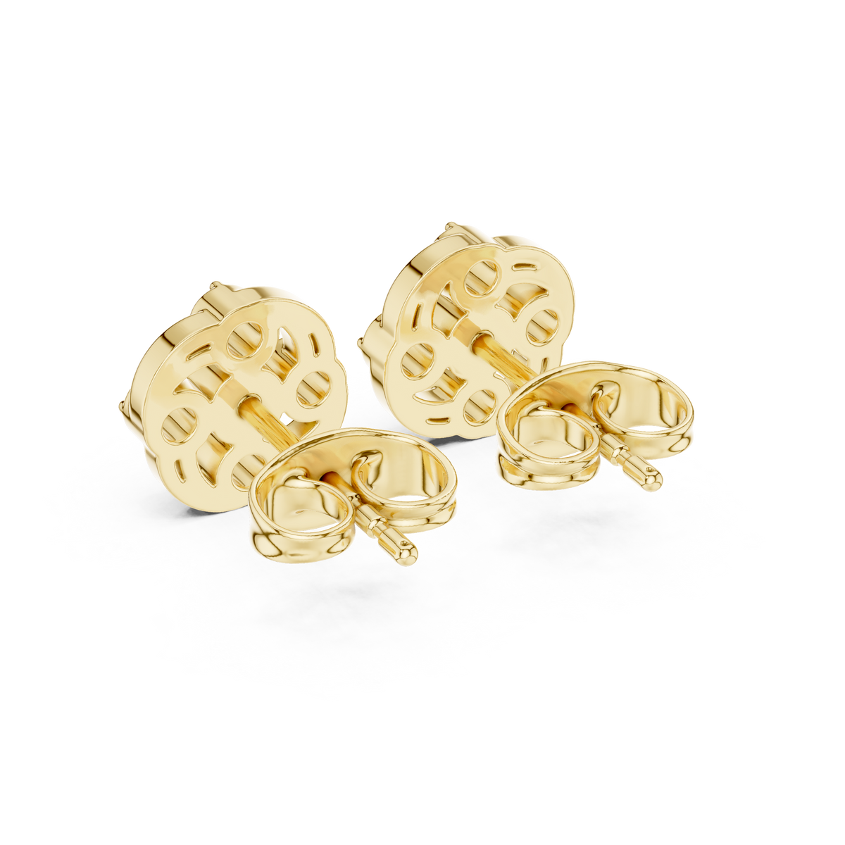 Norelle Floral Orbit Diamond Studs