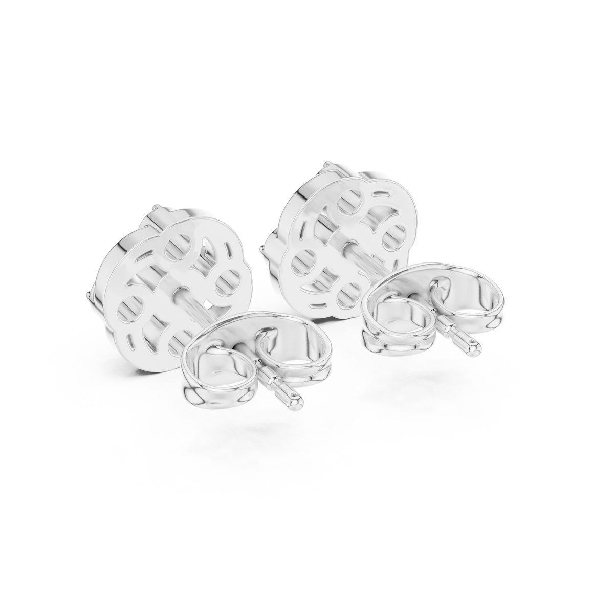 Norelle Floral Orbit Diamond Studs