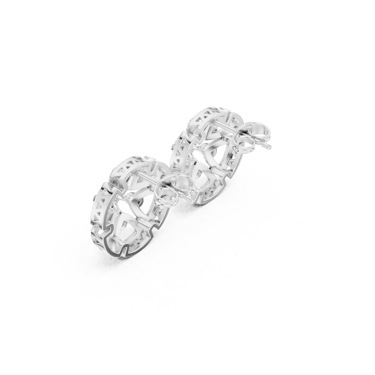 Luminous Petal Bloom Diamond Studs