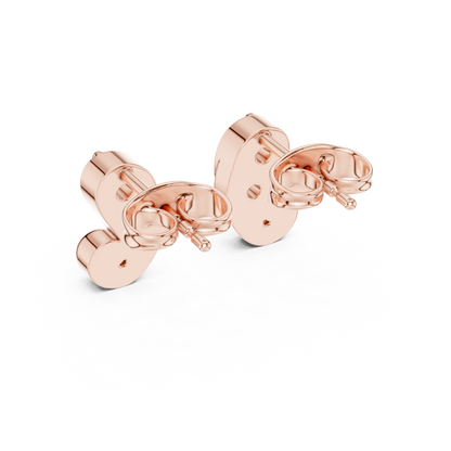 Sculpted Duo Curve Diamond Studs