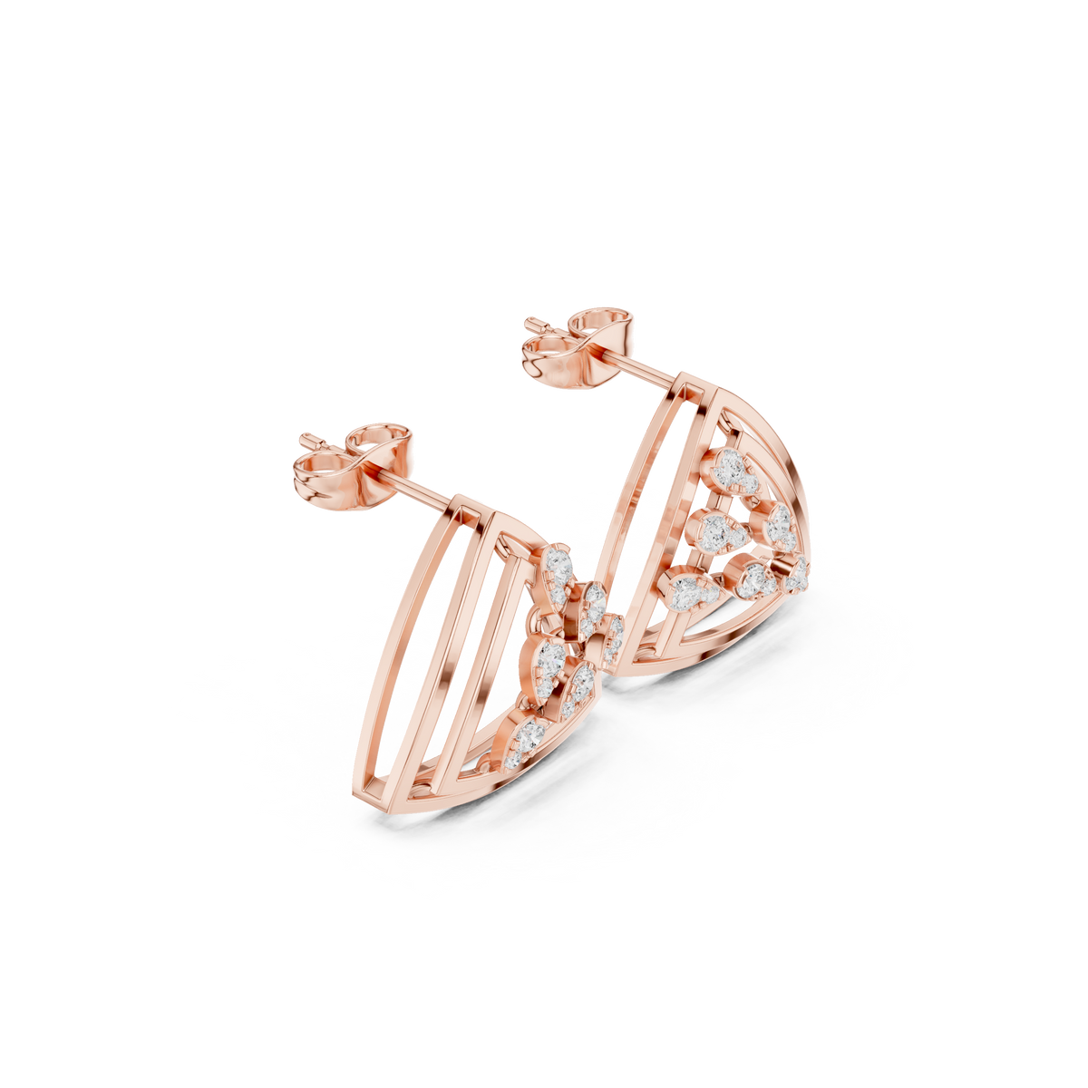 Trielle Bloom Diamond Studs