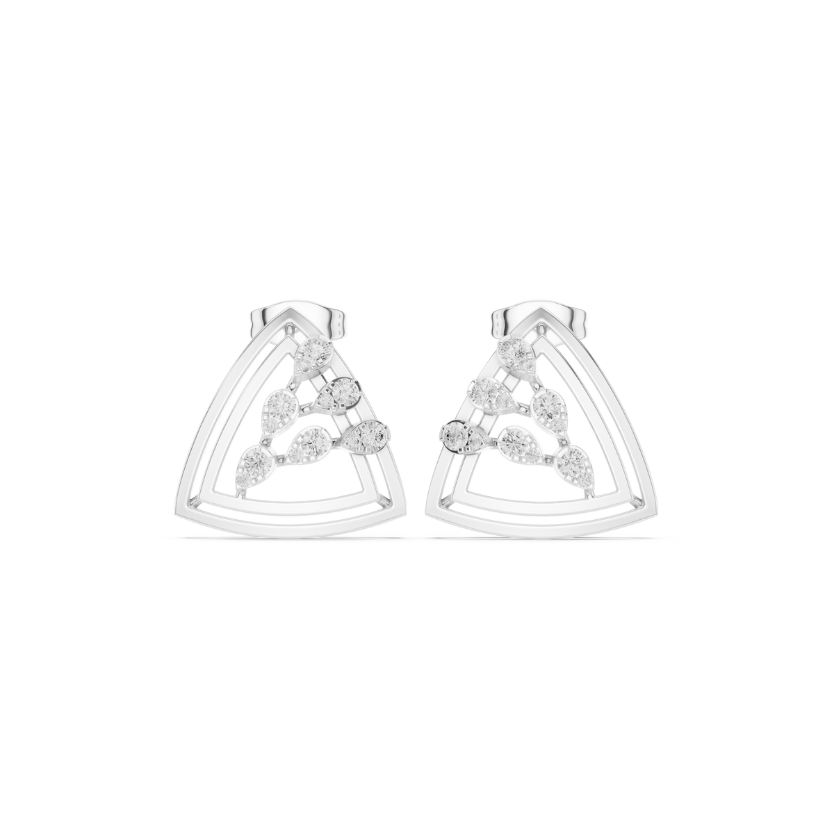 Trielle Bloom Diamond Studs