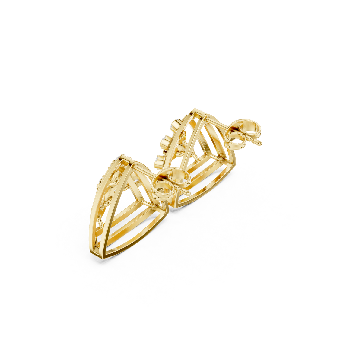 Trielle Bloom Diamond Studs