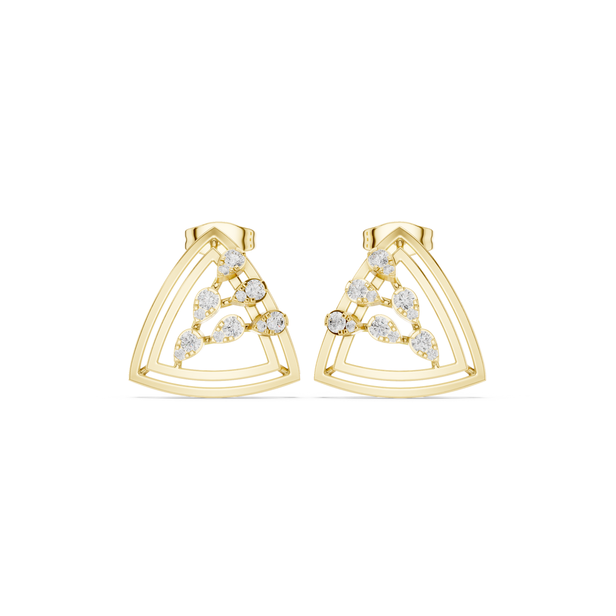Trielle Bloom Diamond Studs