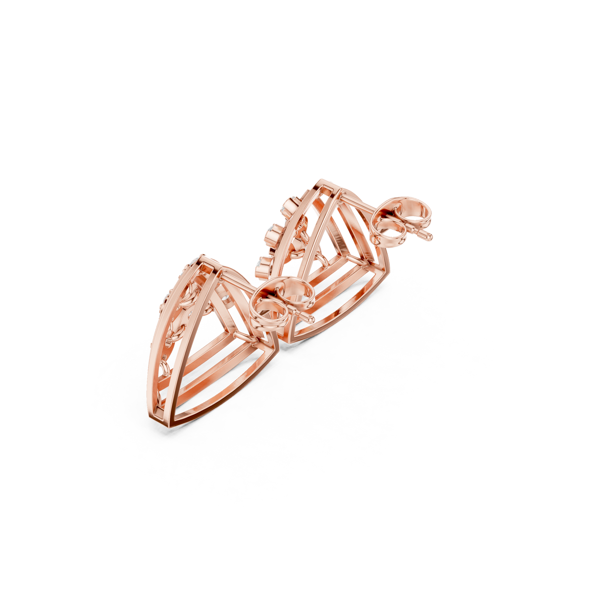 Trielle Bloom Diamond Studs