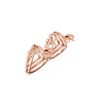 Trielle Bloom Diamond Studs