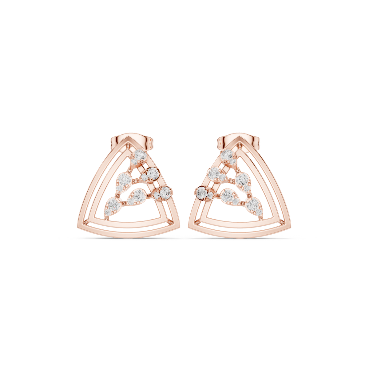 Trielle Bloom Diamond Studs