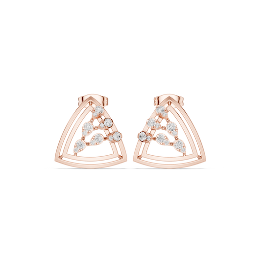 Trielle Bloom Diamond Studs