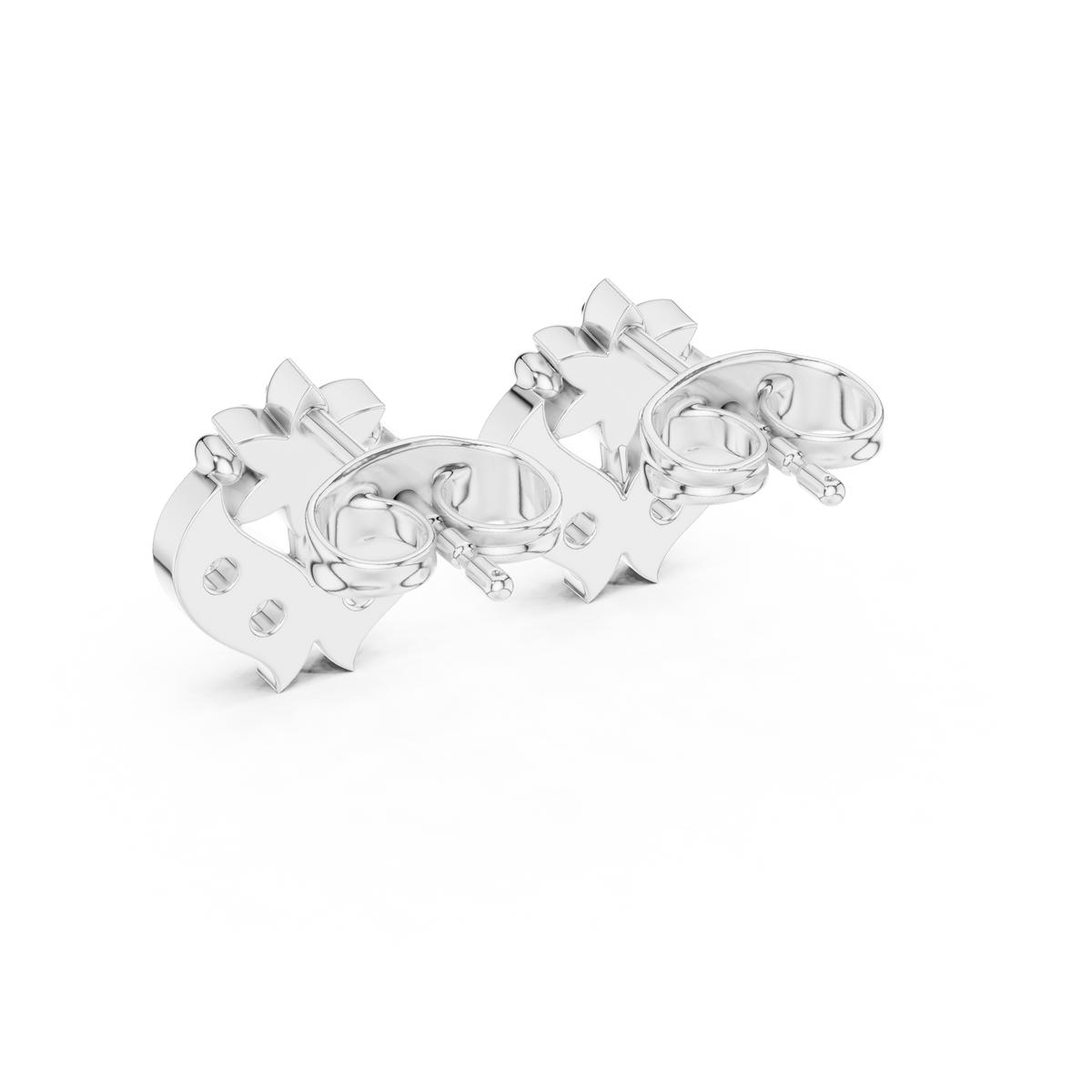 Petal Crest Cluster Diamond Studs