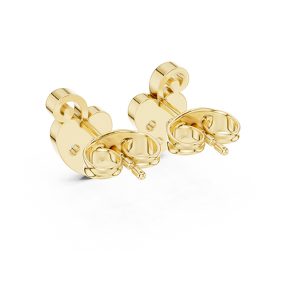 Heartleaf Swirl Quartet Diamond Studs