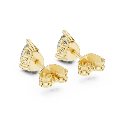 Elaris Pear Diamond Studs